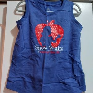 Snow white tank top